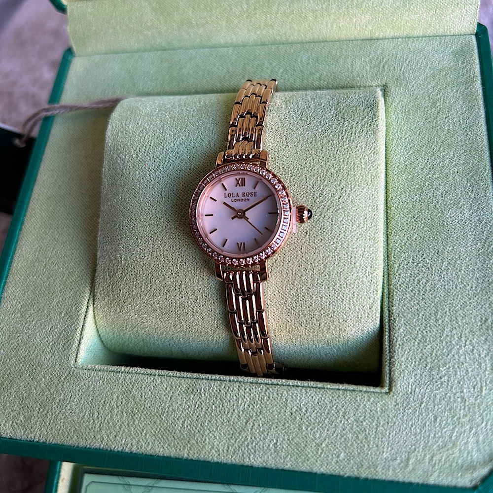 Rose Gold Women’s Watch (LOLA ROSE)